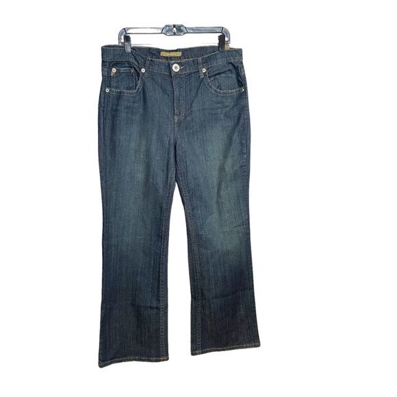 Z Cavaricci Denim - NWT Z. Cavaricci y2k Plus Size High Rise Dark Wash Bootcut Jeans Sz 16